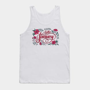 Hello January Tank Top